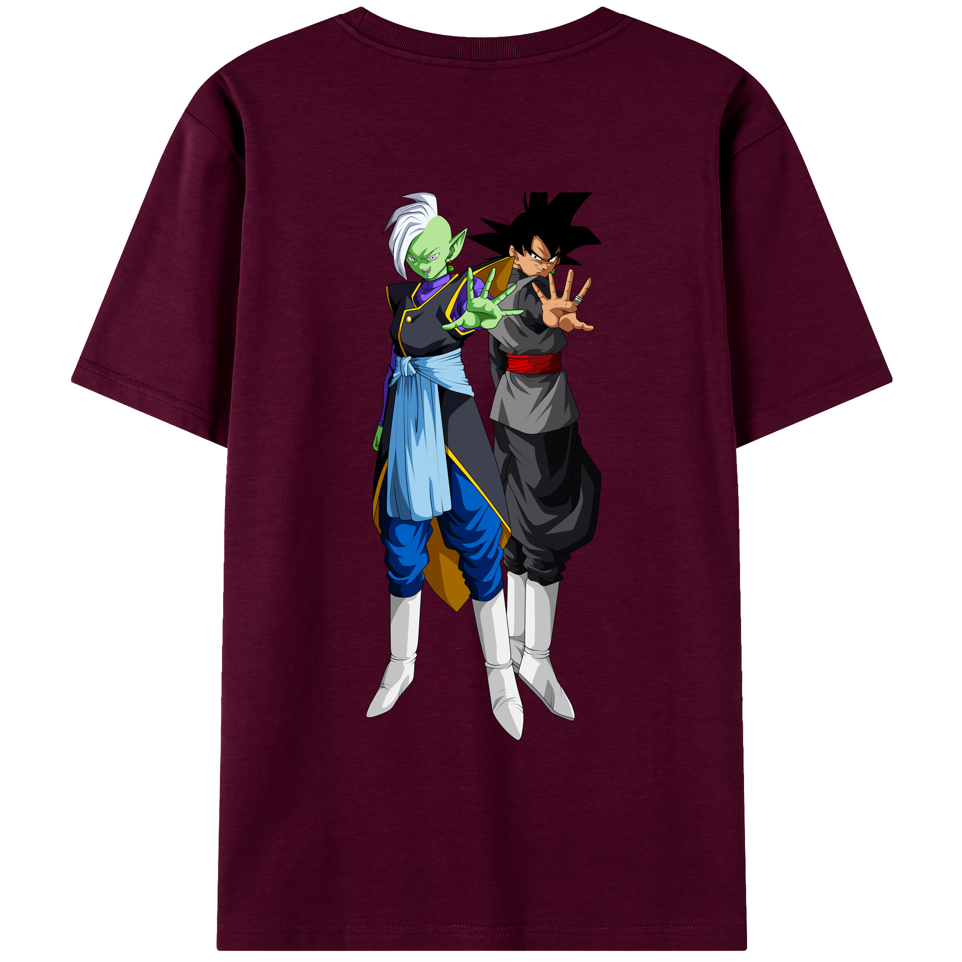 （画像用） ドラゴンボール DRAGON BALL レディース半袖Tシャツ(バックプリント)